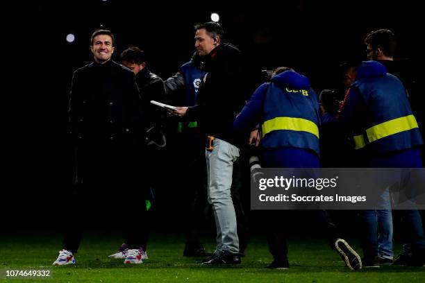 Gabi of Atletico Madrid during the La Liga Santander match between Atletico Madrid v Espanyol at the Estadio Wanda Metropolitano on December 22, 2018...