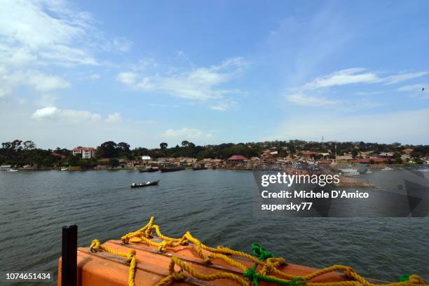 nakiwogo landing site in entebbe - lake victoria stock pictures, royalty-free photos & images
