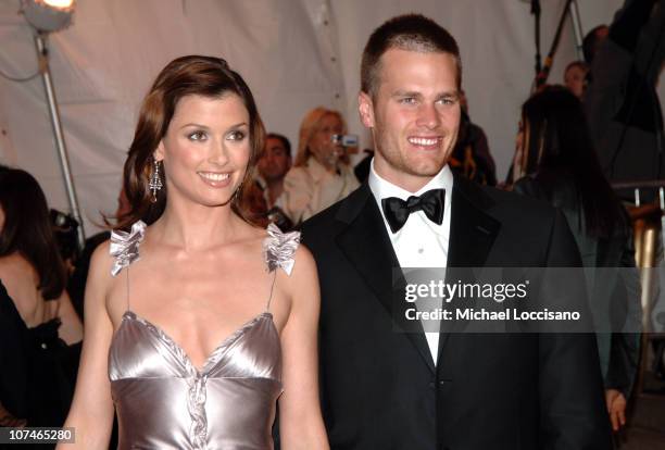 Bridget Moynahan and Tom Brady during "Chanel" Costume Institute Gala Opening at the Metropolitan Museum of Art - Arrivals at Metropolitan Museum of...