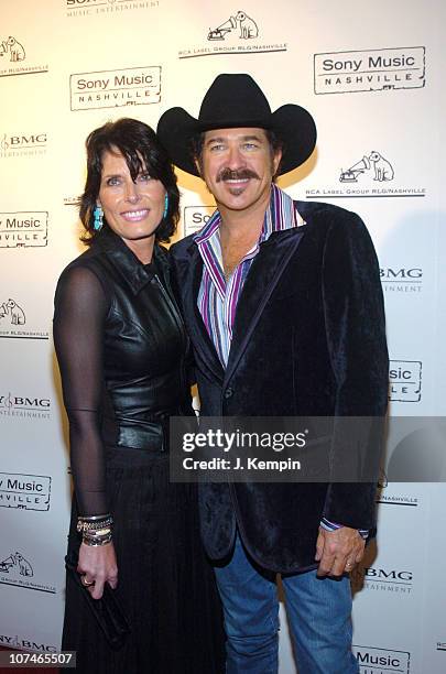 Barbara Brooks and Kix Brooks during The 39th Annual CMA Awards - SONY BMG After Party - Arrivals at Gotham Hall in New York City, New York, United...