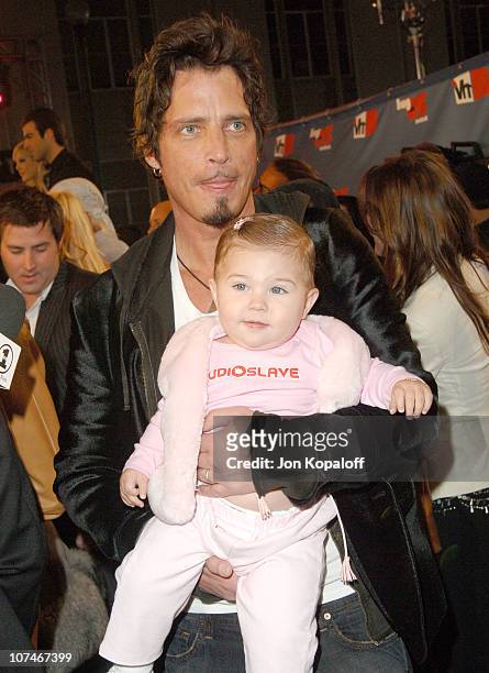Chris Cornell of Audioslave with daughter Toni Cornell