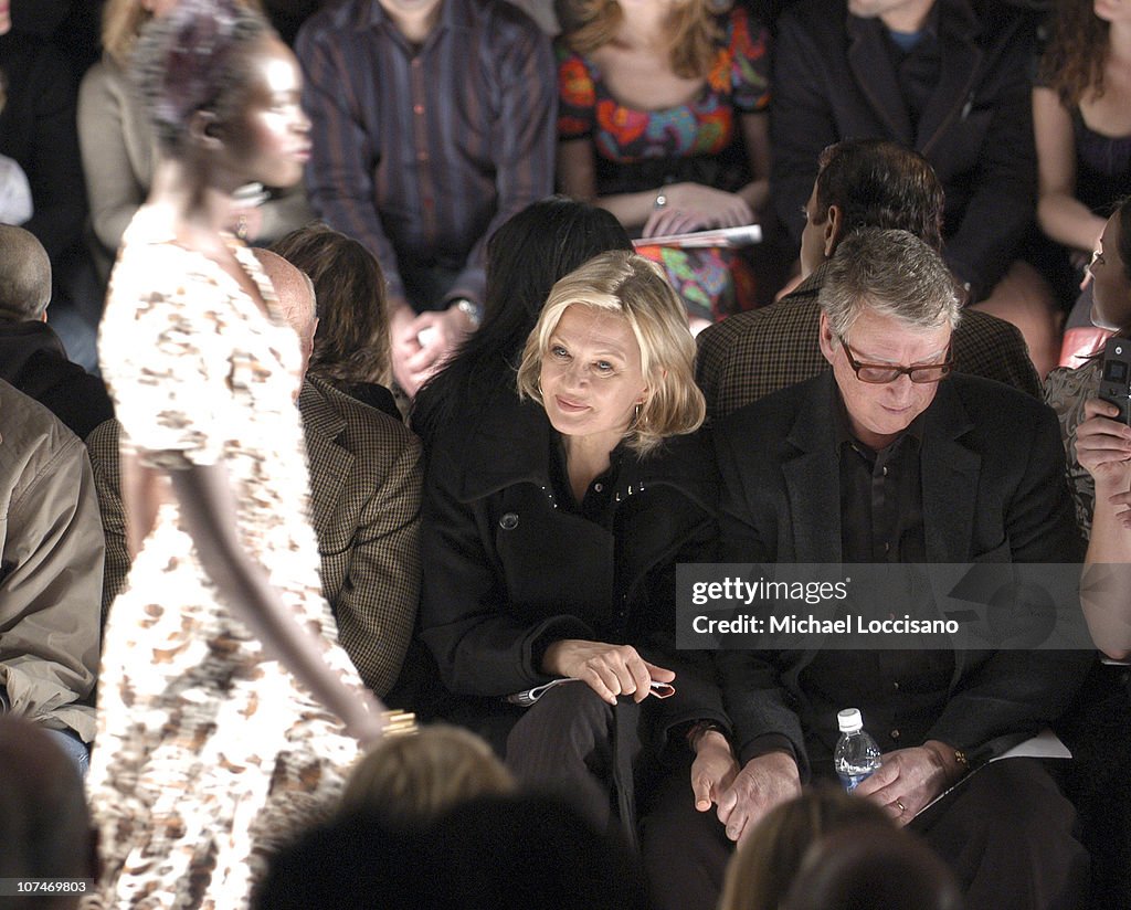 Olympus Fashion Week Fall 2006 - Diane von Furstenberg - Front Row and Backstage