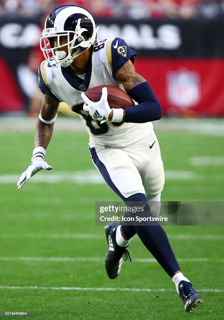 Josh Reynolds Rams Los Angeles Rams wide receiver Josh Reynolds runs the ball forward ...