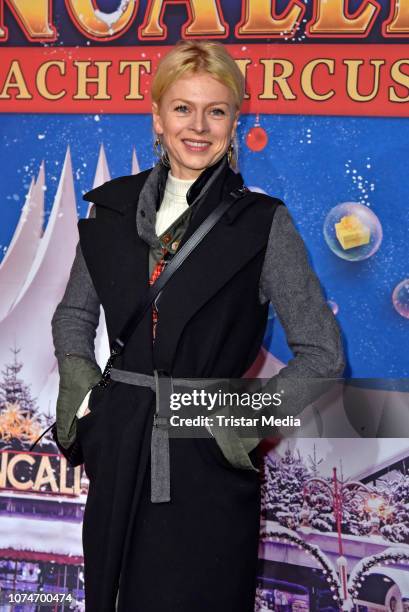 Isabell Gerschke attends the 15th Roncalli christmas circus premiere at Tempodrom on December 22, 2018 in Berlin, Germany.