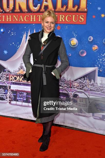 Isabell Gerschke attends the 15th Roncalli christmas circus premiere at Tempodrom on December 22, 2018 in Berlin, Germany.