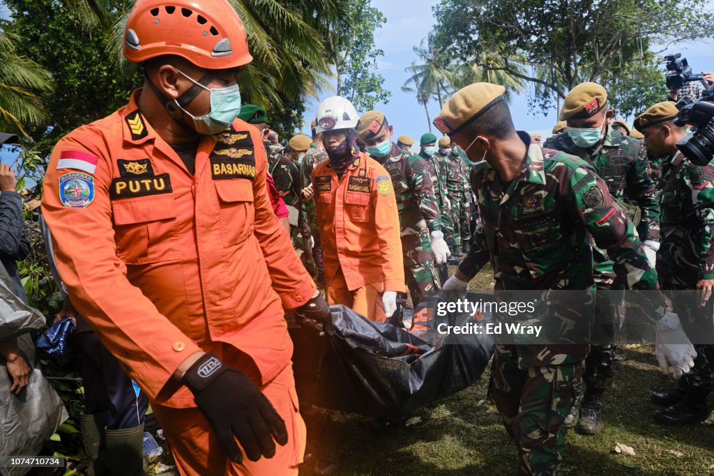 Volcano-Triggered Tsunami Hits Indonesia's Sunda Strait