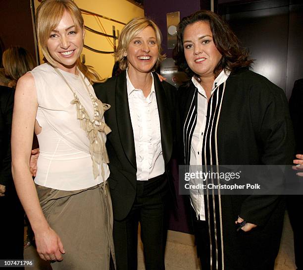 Portia de Rossi, Ellen DeGeneres and Rosie O'Donnell *EXCLUSIVE