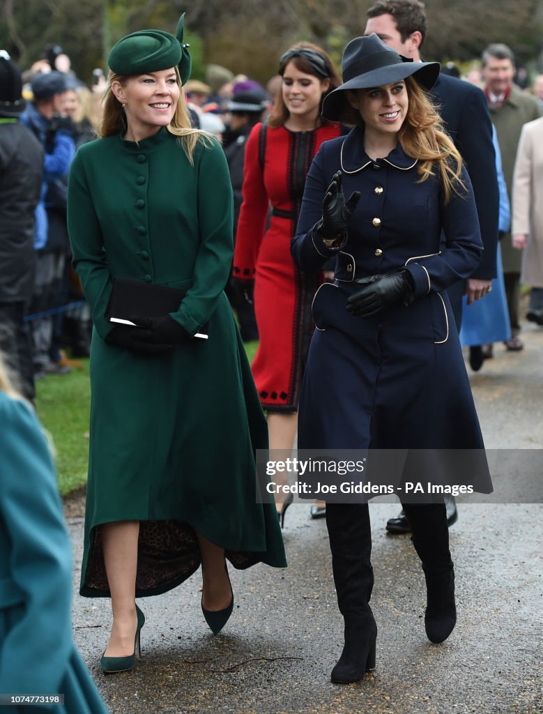 Royals attends Christmas Day Church service