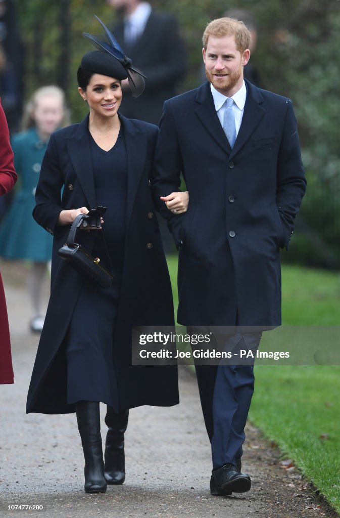 Royals attends Christmas Day Church service