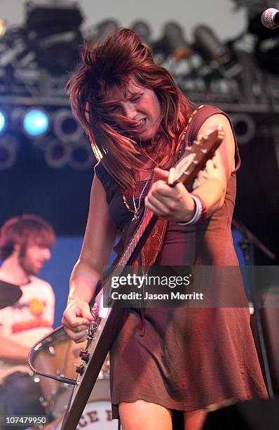 Grace Potter and the Nocturnals during Bonnaroo 2006 - Day 2 - Grace Potter and the Nocturnals at This Tent in Manchester, Tennessee, United States.