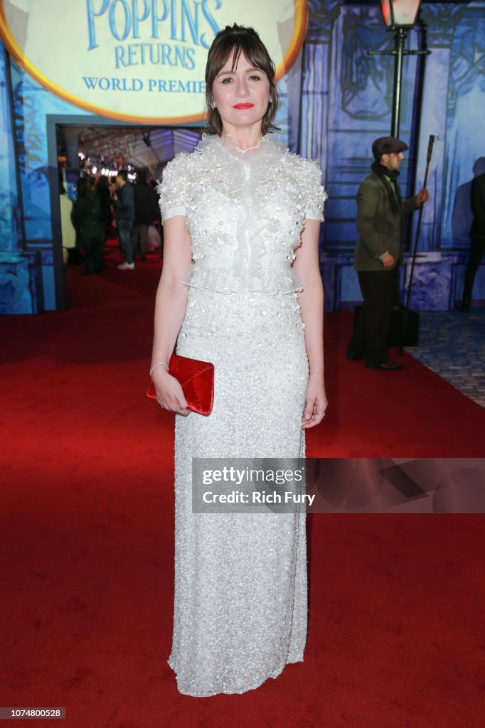 Premiere Of Disney's "Mary Poppins Returns" - Red Carpet