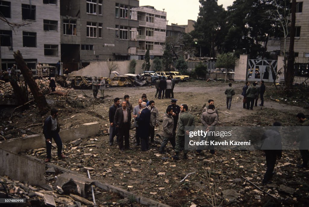 Tehran Hit By Missile
