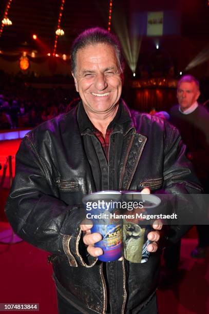 Ali Khan attends the Circus Krone Premiere at Circus Krone on December 25, 2018 in Munich, Germany.