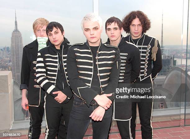 My Chemical Romance during 2006 MTV Video Music Awards - Pre-Show at Radio City Music Hall in New York City, New York, United States.