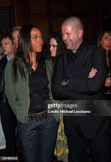 Michelle Williams and G-Star founder Jos van Tilburg