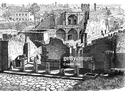 Triangular Forum Map Pompeii Triangular Forum High-Res Vector Graphic - Getty Images