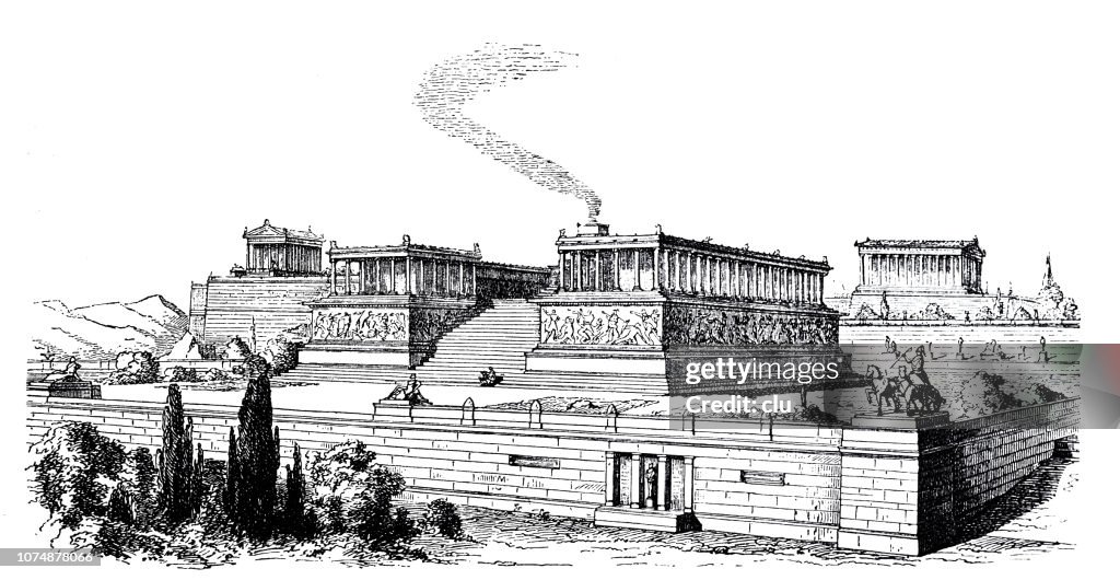 Classical greek, the altar of Zeus in Pergamon