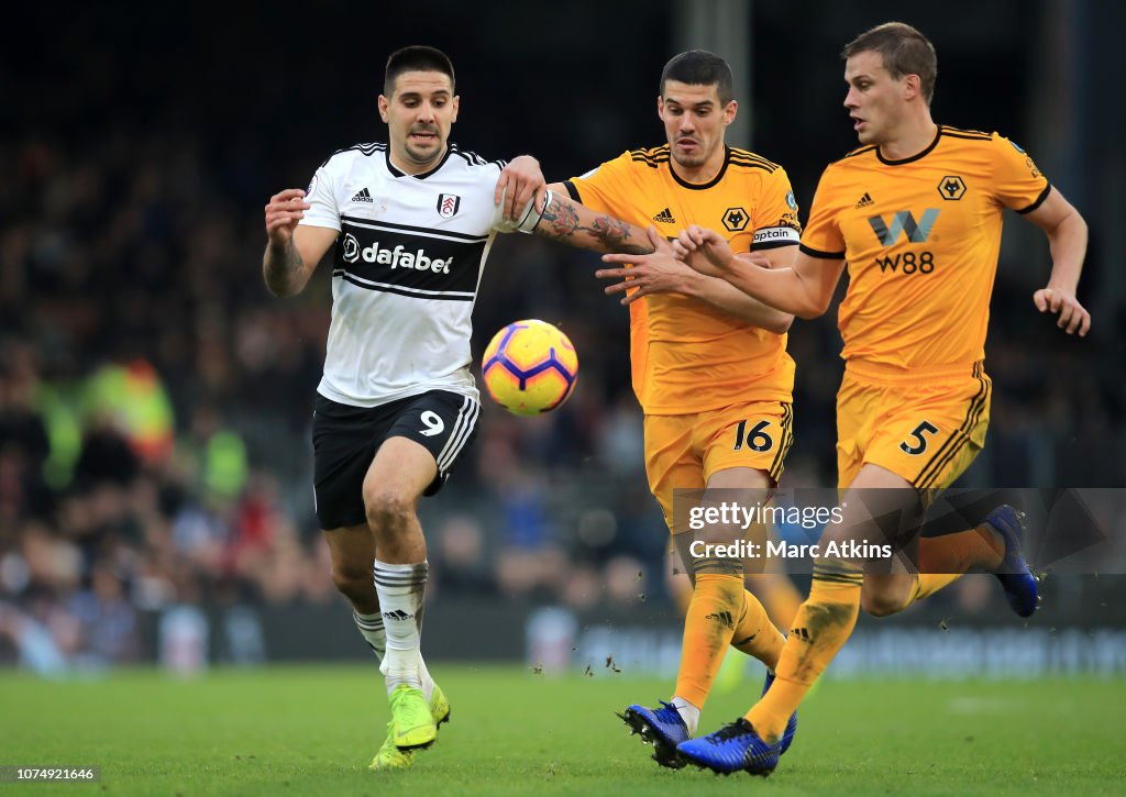 Fulham FC v Wolverhampton Wanderers - Premier League