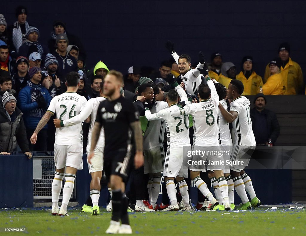 Portland Timbers v Sporting Kansas City: Western Conference Finals - Leg 2