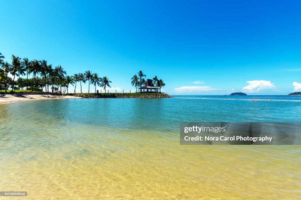 Beach in Kota Kinabalu Sabah Borneo
