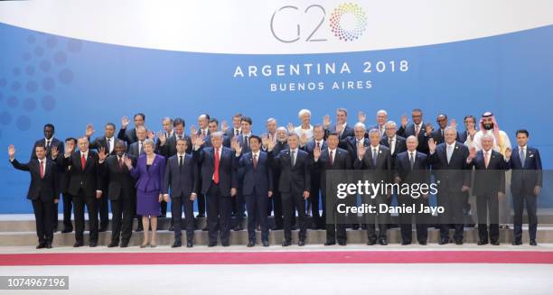 President of Mexico Enrique Peña Nieto, President of Turkey Recep Tayyip Erdogan, President of South Africa Matamela Cyril Ramaphosa, British Prime...