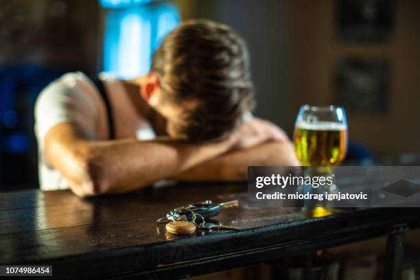 man had too much drinks - drunk guy stock pictures, royalty-free photos & images