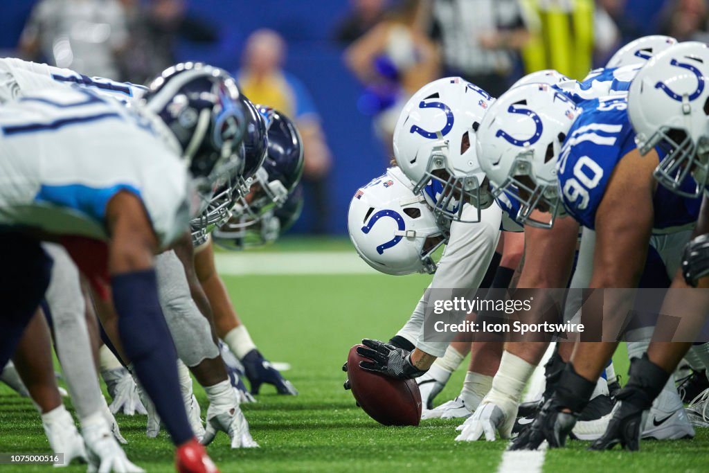 NFL: NOV 18 Titans at Colts