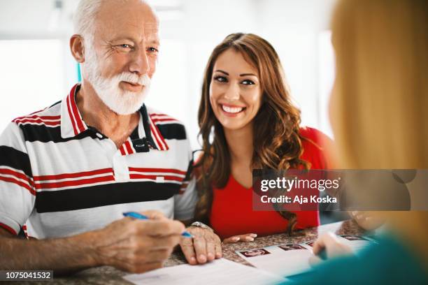 taking my grandfather to a doctor. - long form stock pictures, royalty-free photos & images