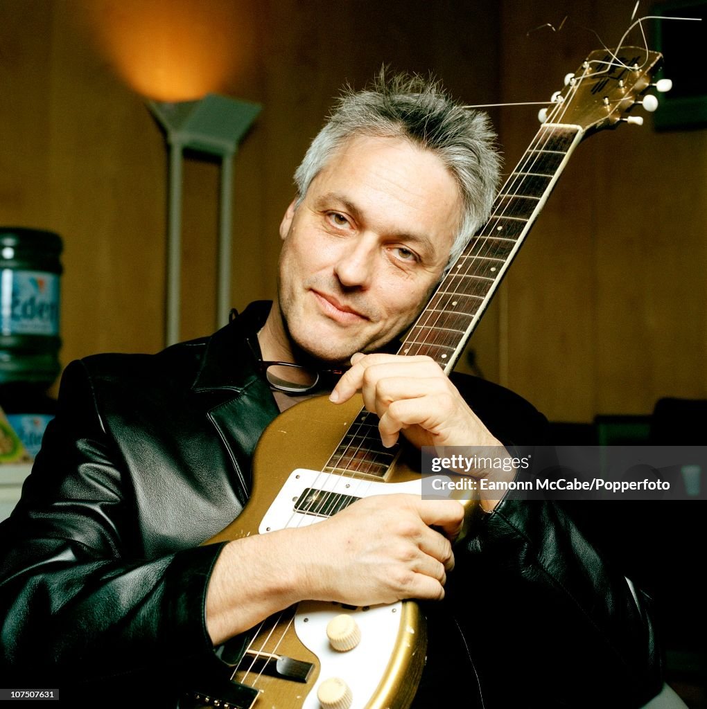 Merce Ribot American jazz guitarist Marc Ribot poses for a portrait during London ...