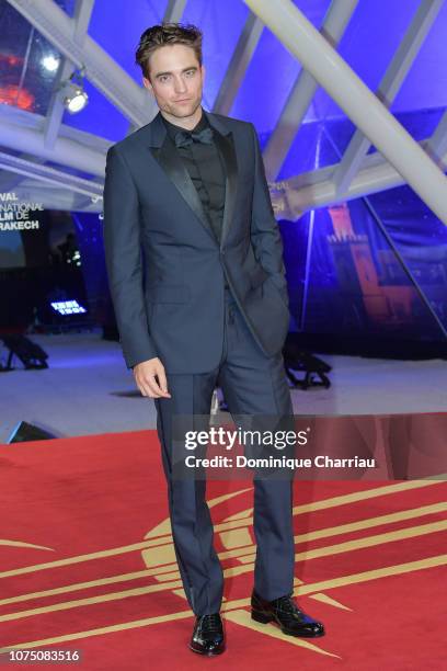 Robert Pattinson attends the 17th Marrakech International Film Festival opening ceremony on November 30, 2018 in Marrakech, Morocco.