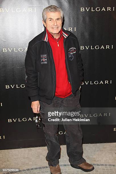 Claude Lelouch attends the Exhibition Launch for Bulgari 125th Anniversary Celebration at Grand Palais on December 9, 2010 in Paris, France.