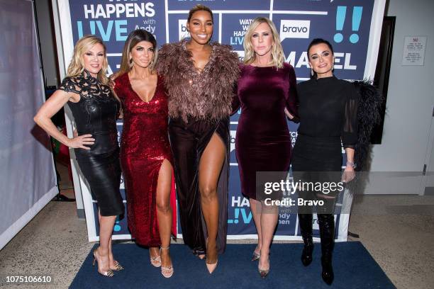 Pictured : Ramona Singer, Teresa Giudice, NeNe Leakes, Vicki Gunvalson and Kyle Richards --