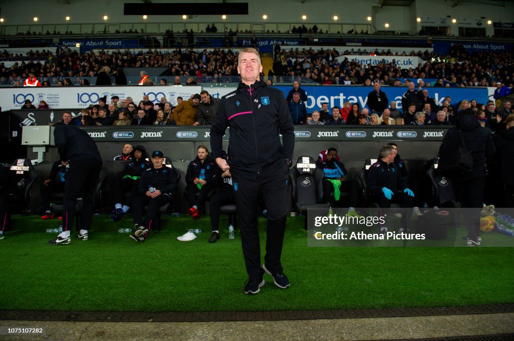 Swansea City v Aston Villa - Sky Bet Championship