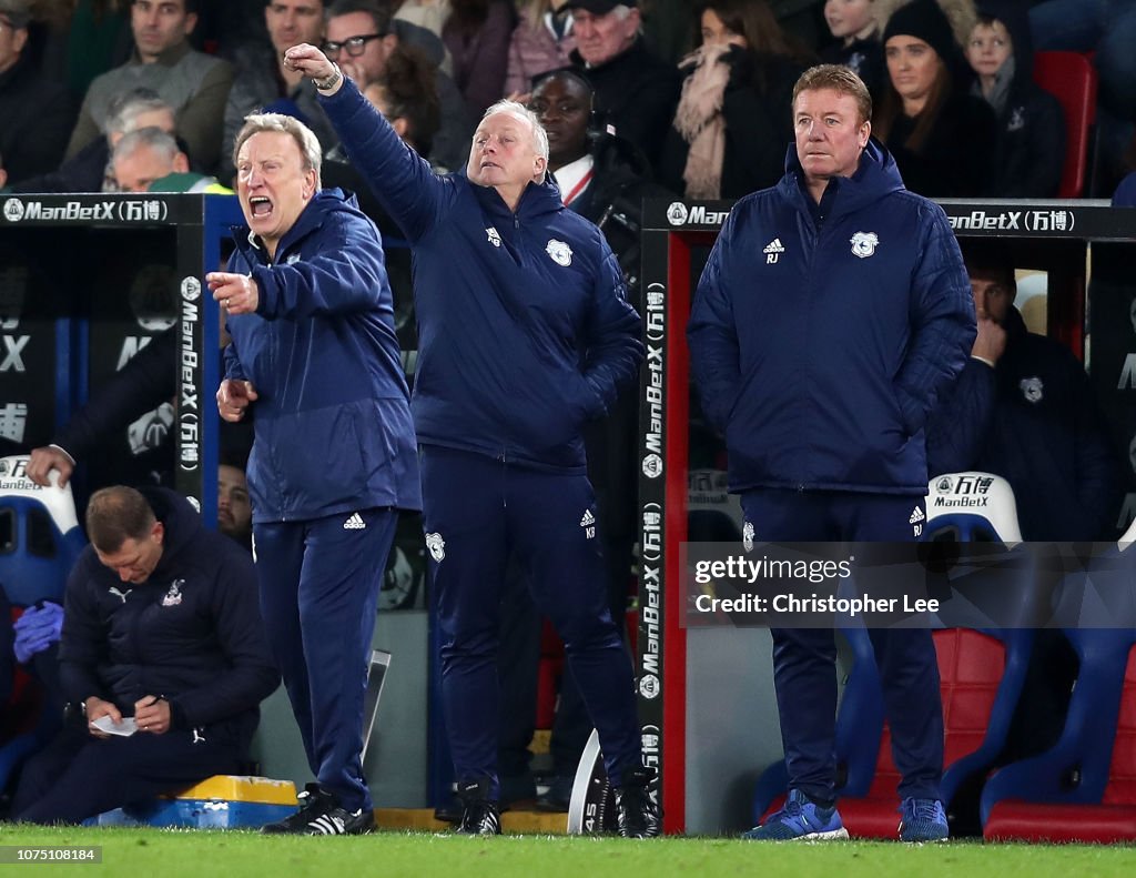 Crystal Palace v Cardiff City - Premier League