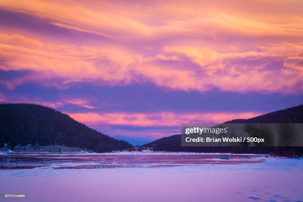 Echo Lake Sunset