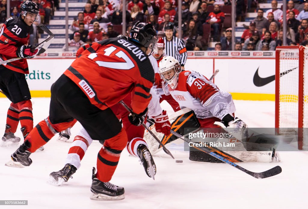 Canada v Denmark - 2019 IIHF World Junior Championship