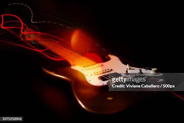 electric guitar - viviane caballero stock pictures, royalty-free photos & images