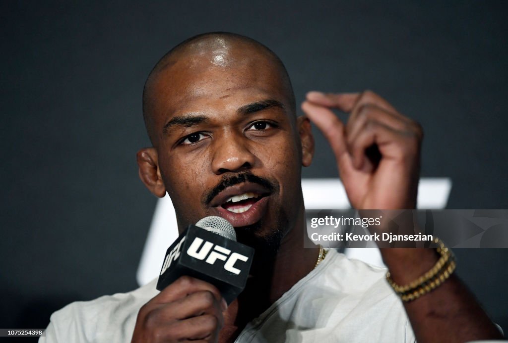 UFC 232 Jones v Gustafsson 2: Press Conference