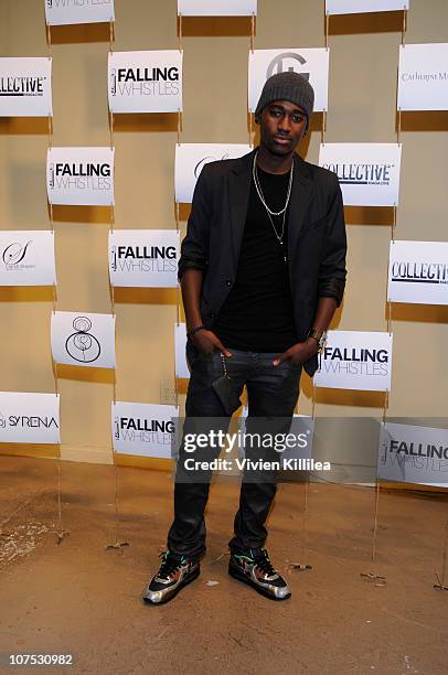 Actor Kwame Boateng attends the Human Rights Day Celebration Benefiting Falling Whistles Organization at Tufenkian Gallery on December 10, 2010 in...