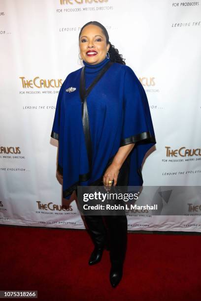 Justine Simmons attends the 36th Annual Caucus Awards Dinner at Skirball Cultural Center on November 30, 2018 in Los Angeles, California.