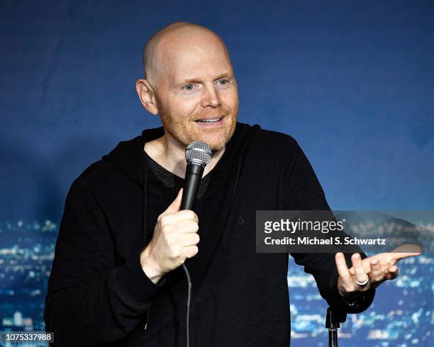 Comedian Bill Burr performs during his appearance at The Ice House Comedy Club on December 27, 2018 in Pasadena, California.
