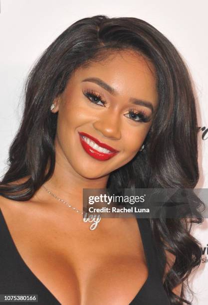 Saweetie attends Ebony Magazine's 'Ebony's Power 100 Gala' at The Beverly Hilton Hotel on November 30, 2018 in Beverly Hills, California.