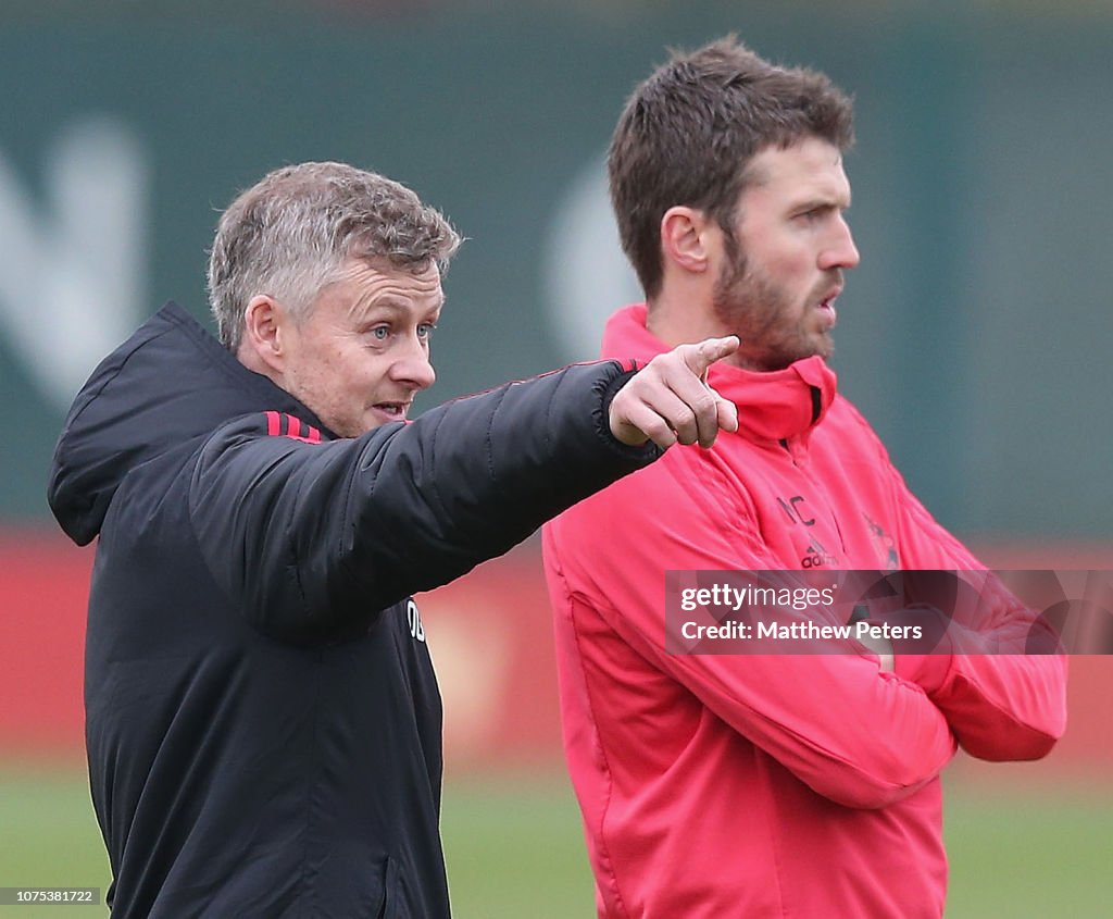 Manchester United Training and Press Conference