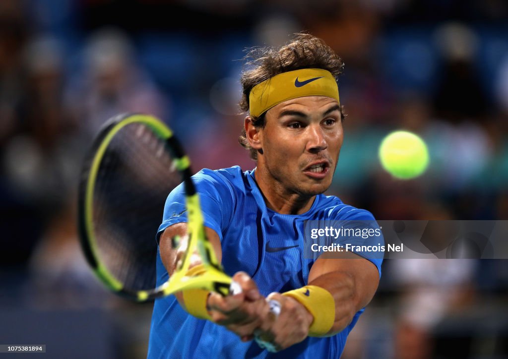 Mubadala World Tennis Championship - Day Two