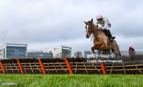 Dublin , Ireland - 28 December 2018; Faugheen, with Ruby Walsh up, clear the last on their first time round during the Squared Financial Christmas...