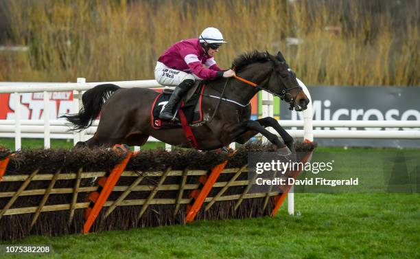 Dublin , Ireland - 28 December 2018; Apple's Jade, with Jack Kennedy up, clear the last on their way to winning the Squared Financial Christmas...