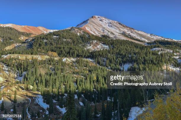 red mountain - ouray colorado stock pictures, royalty-free photos & images