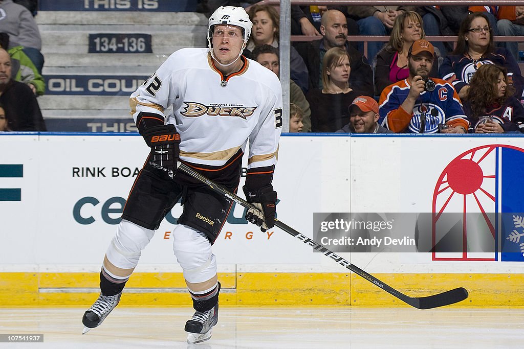 Anaheim Ducks v  Edmonton Oilers