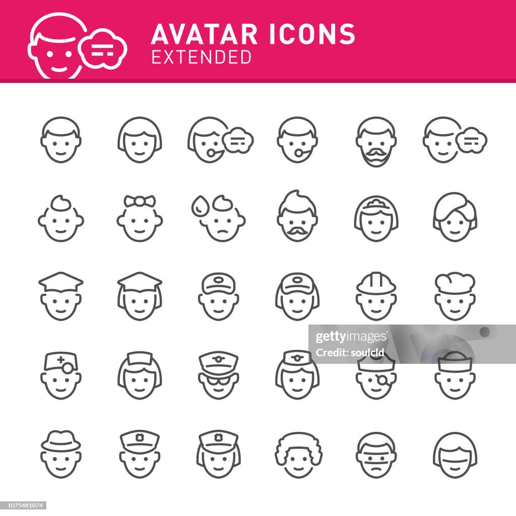 Avatar Icons