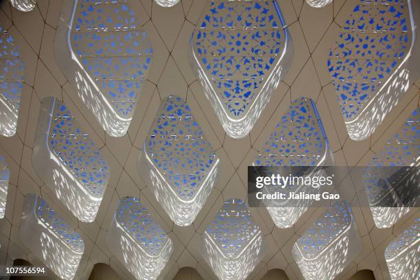 the modern architecture of marrakech airport - north africa stock pictures, royalty-free photos & images